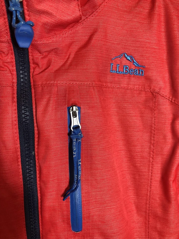 Chaqueta LL Bean Niños Mediana 10-12 Roja TEK Thinsulate Abrigo de Invierno Aislado Puffer Foto 2 de 4
