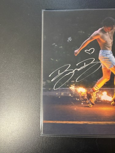 Benson Boone vinile autografato "Fireworks & Rollerblades" Beckett Coa raro - Foto 5 di 19