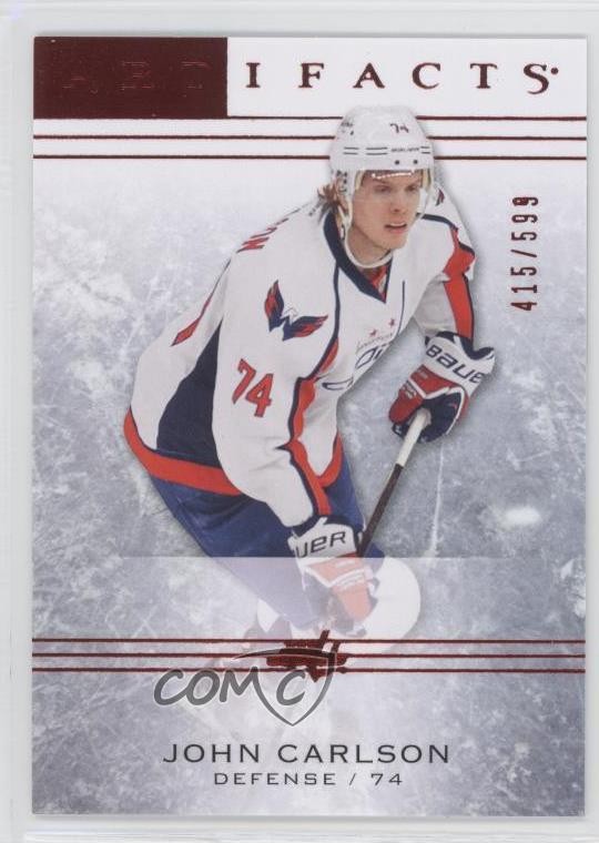 2014-15 Upper Deck Artifacts Ruby 415/599 John Carlson #61 6k8
