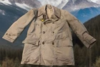 Vintage WWII 1940s M-38 US Military Mackinaw Jacket Jeep Coat Wool-Lined Sz 36R