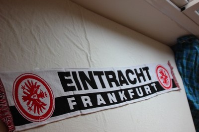 Schal DE FUTBOL DEL EQUIPO DE ALEMANIA EINTRACHT DE FRANKFURT