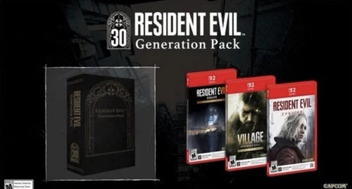 Resident Evil Generation Pack 30th Anniversary Nintendo Switch 2 - NEW FAST SHIP