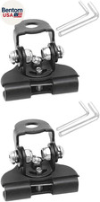 Car LED Light Bar Mounting Bracket, 2PCS Adjustable Vehicle Pillar Hood Lighting