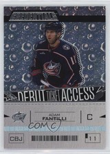 2023 Upper Deck Credentials Debut Ticket Access /399 Tier 4 Adam Fantilli 04x2