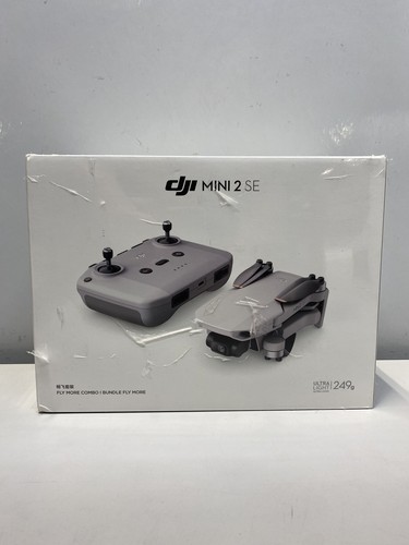 DJI - Mini 2 SE Fly More Combo Drone + RC 2 Remote Control + screen - Gray