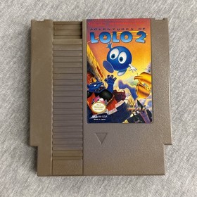 Adventures of Lolo 2 (Nintendo NES, 1990) w/ Box