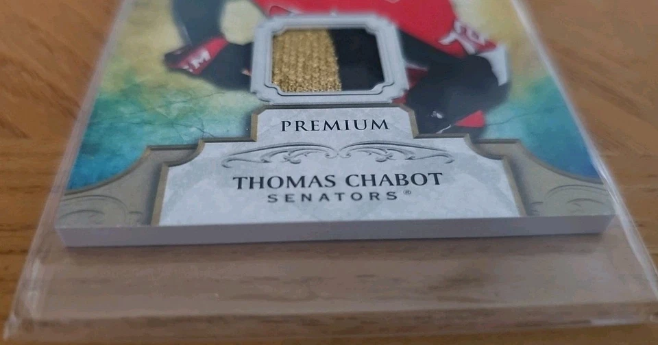 Thomas Chabot 2020-21 Artifacts Premium Patch 17/25 #NR-TC + 79/99 #119 Jersey - Image 4 of 4