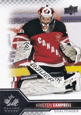 2022 UPPER DECK TEAM CANADA WOMEN KRISTEN CAMPBELL ROOKIE