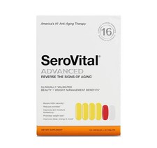 SeroVital Advanced Dietary Supplement 120 Capsules  60 Tablets
