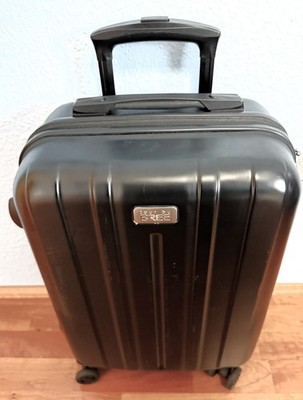 Schwarzer Business Trolley -Cabin Size-aus Polycarbonat der deutschen Marke BREE