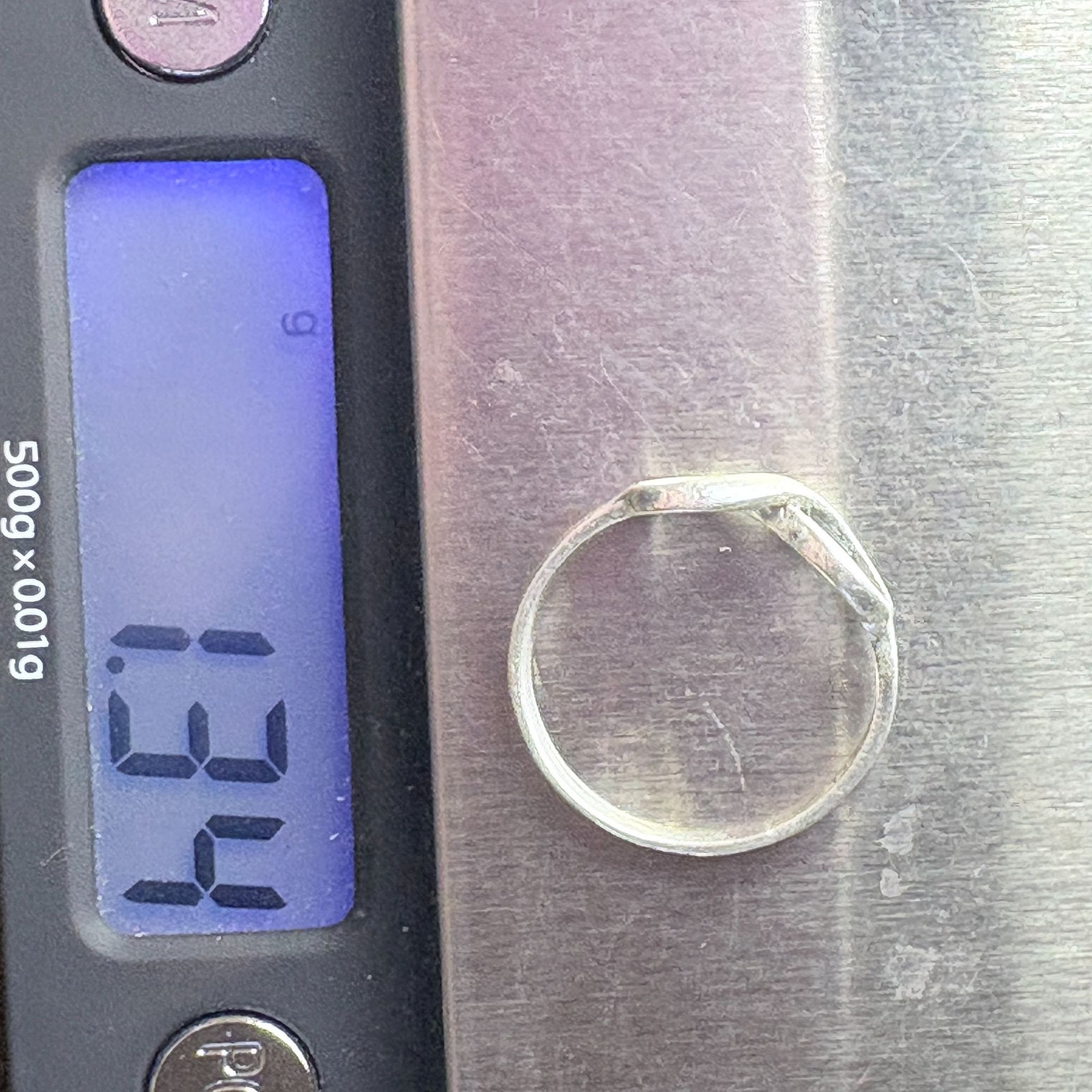 VTG Solid Sterling Silver 925 Infinity Open Desig… - image 6