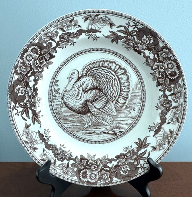 SPODE Celebration DINNER PLATE 10 5/8'' Turkey Earthenware QUANTITY AVAILABLE