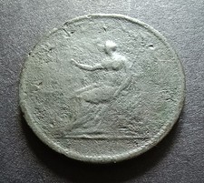 1806 Halfpenny - King George III - British Copper Coin