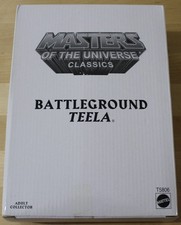 SHELF WEAR TO CARD NEW Masters of the Universe Classics Battleground Teela 2010