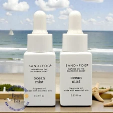 SAND + FOG OCEAN MIST Diffuser Fragrance Oil Dropper 0.33 oz x2