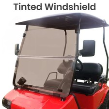 Golf Cart Tinted Windshield Windscreen Fold D...