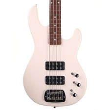 G&L Tribute L-2000 Active 4 String Bass Guitar, White (Pre-Owned)