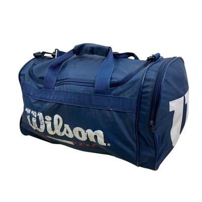 Vintage Wilson Staff 80er/90er Tennis Reisetasche Duffle Bag blau