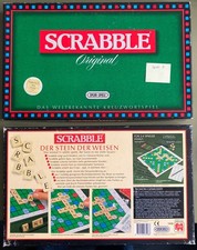 Scrabble Spiel mit Holzbuchstaben - komplett und neuwertig