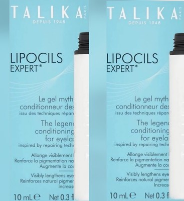 Talika Lipocils EXPERT 5 mal 10 ml Gel für Wimpernwachstum OVP Neu .