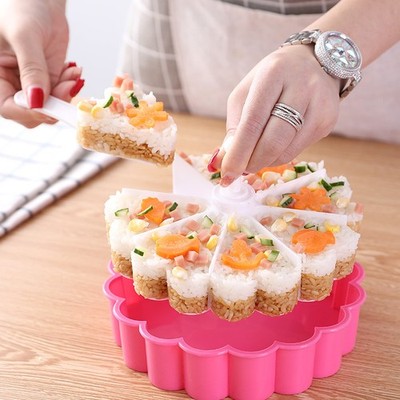 Onigiri-Form, dreieckig, für Bento-Box, Sushi-Herstellung, Sushi-Form