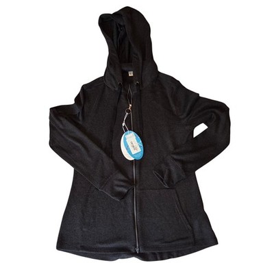 NWT Greg Norman Caitlyn Full Zip Women's Jacket Black Size Small 