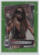 2025 Topps Chrome WWE Green Refractor 44/99 Sarah Logan Valhalla #179 0yk4