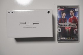 PSP-3000 console Winning Eleven 2010 edition PlayStation Portable system boxed