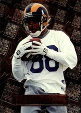 1996 Metal #138 Eddie Kennison RC Rookie Card. rookie card picture