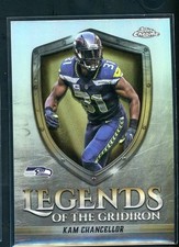 2025 Topps Chrome Kam Chancellor Legends Of The Gridiron Refractor