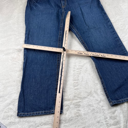 ARIAT M4 FR Jeans Uomo 42/30 Blu Stivale Relaxed Cat 2 2112 Fiamma Resistente NFPA - Foto 3 di 16