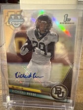2023 Bowman Chrome U Richard Reese 1st Bowman Refractor Auto #/499 Baylor