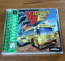 Vigilante 8 (Sony PlayStation 1 PS1) Greatest Hits CIB  W/ Manual & RegCard 