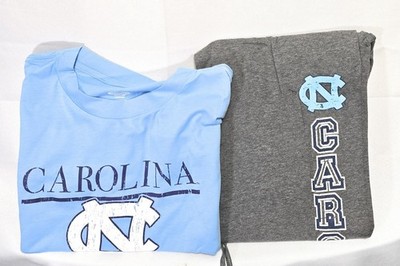 Mens Concepts Sport UNC North Carolina Tar Heels NCAA B&T Sleep Shirt & Pants