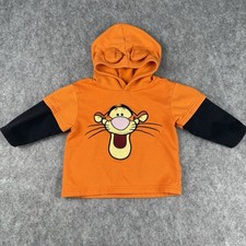 Vintage Disney Tigger Hooded Sweatshirt 18 Months Baby Hoodie Winnie The Pooh