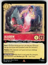 Aladdin - Barreling Through 123/204 R Whispers in the Well Lorcana NM