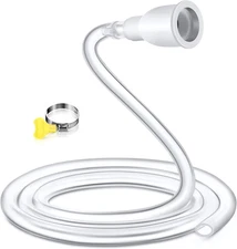 Faucet Hose Adapter for Sink, 6.1FT PVC Tube with Adjustable Faucet Attachment C
