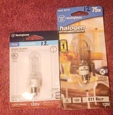 2 Westinghouse 04716 Mini Candelabra Base E11 Base Bulbs