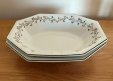 Vintage Johnson Bros Eternal Beau. Set of 2 "Oval" Serving Bowls