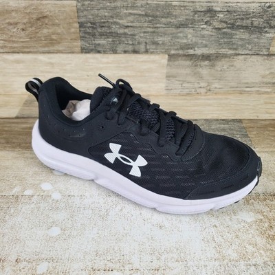 Under Armour Charged Assert 10 Mens Shoes Sz 10 Running Black Lace Up Sneakers