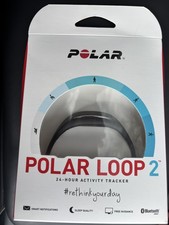 Polar Loop 2 Activity Tracker - Modello Originale - Nero - Nuovo 