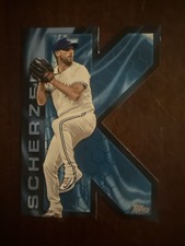 2025 Topps Series 2 Max Scherzer K-Zone Die-Cut SSP #KZ-21 Toronto Blue Jays