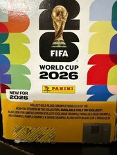 PANINI-FIFA WORLD CUP 2026 GOLD CRUMPLE Stick...