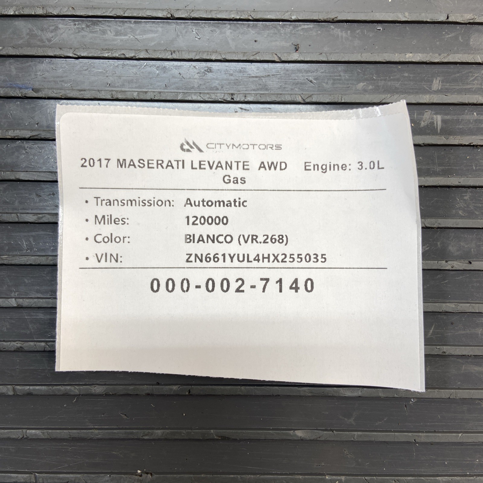 2017-2024 Maserati Levante M161 Rear Right Exhaust Muffler Silencer Cut OEM 