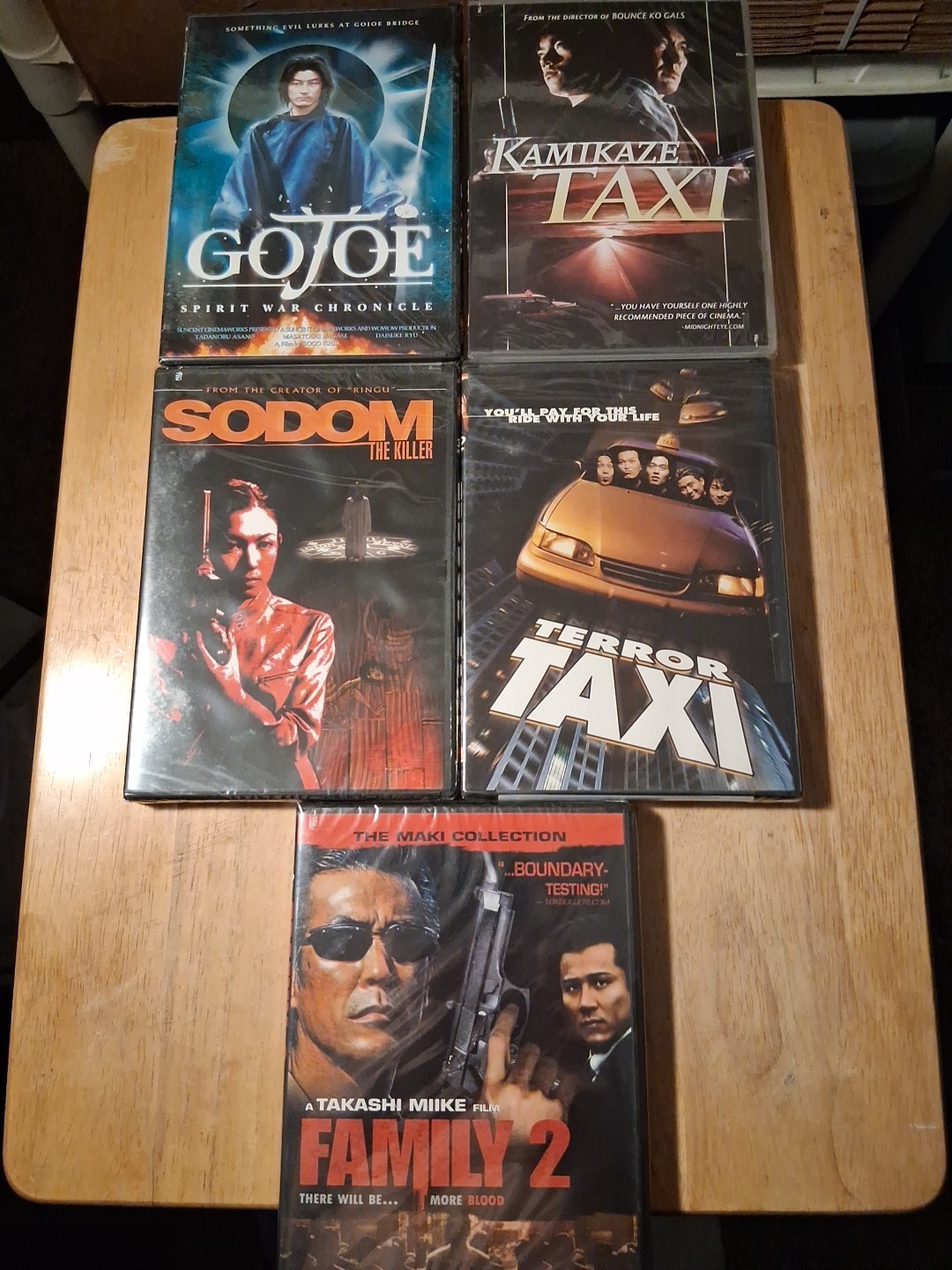 Asian Cinema DVD Lot