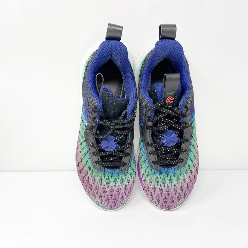 Under Armour Niños Curry 10 3025627-500 Multicolor Zapatos de Baloncesto Tenis 7Y Foto 4 de 4