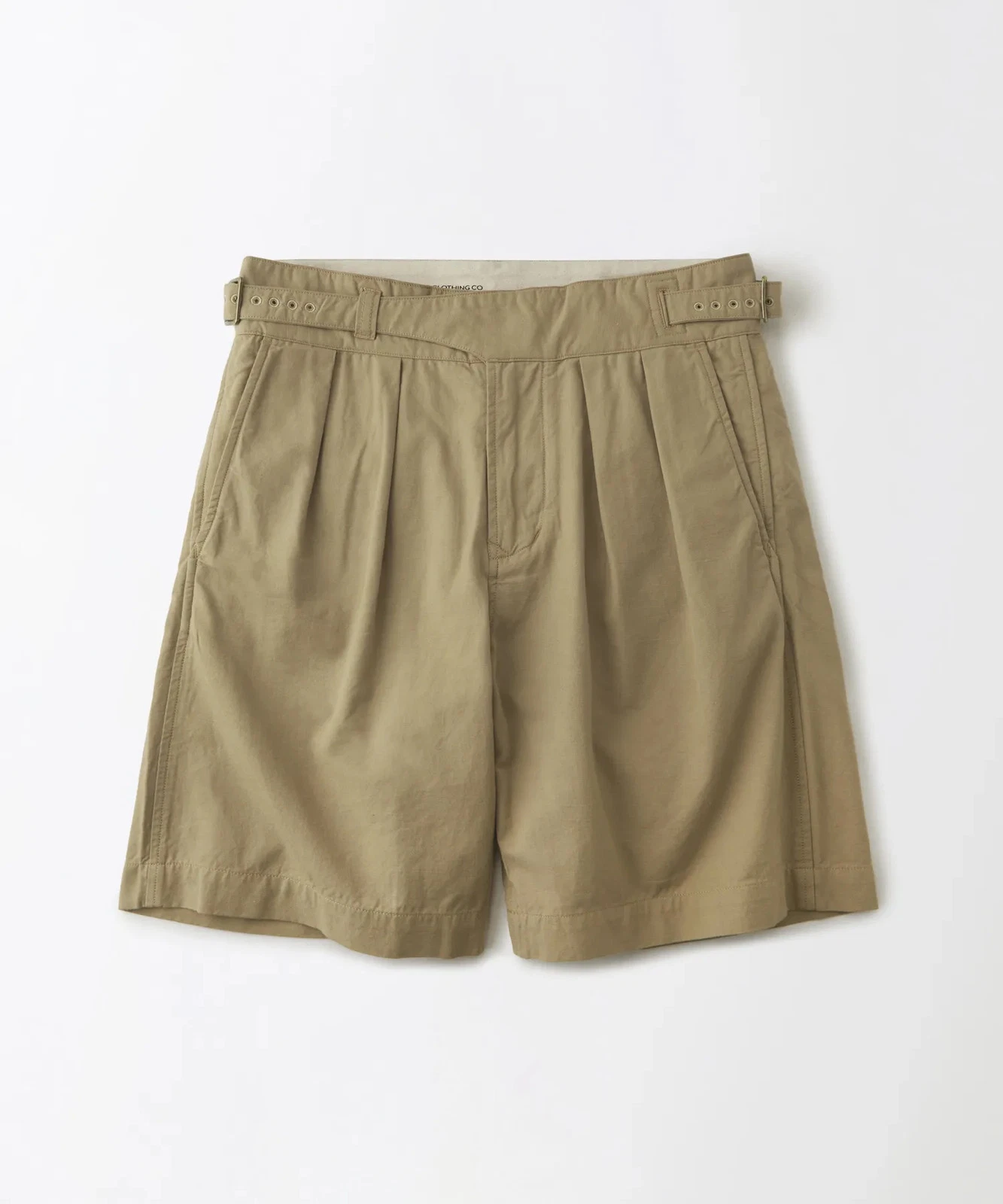 Outstanding Cotton Linen Gurkha Shorts Khaki Mens New Military Vintage