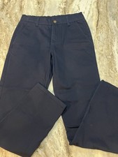 Boy s Navy Blue Izod Dress / Uniform Pants Size 16 Adjustable Waist