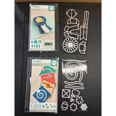 We R Memory Keepers Evolution Advanced Cutting Dies Prize Ribbon Rolling Penny