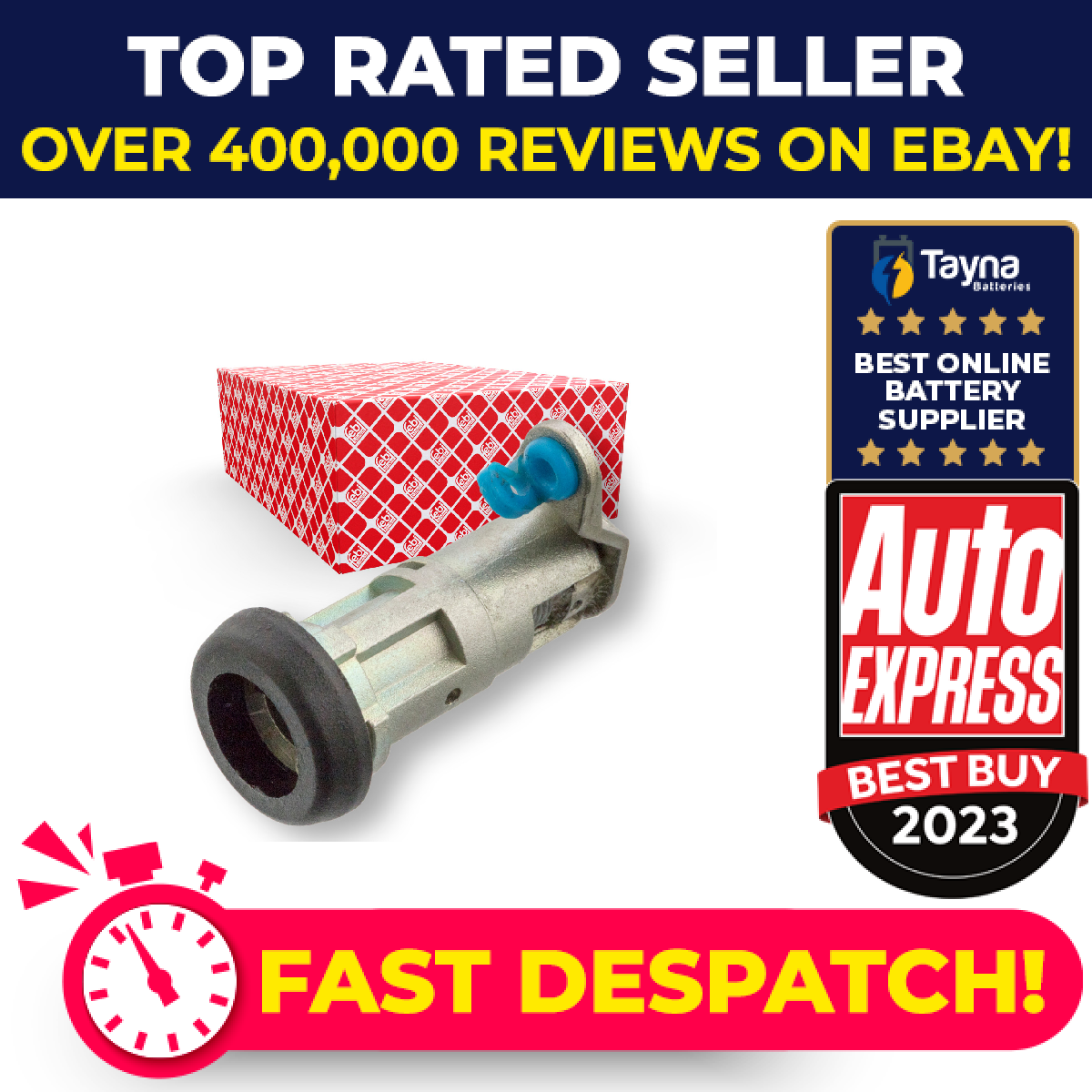 Door Lock Barrel fits IVECO DAILY Mk3, Mk4 2.3D 02 to 11 F1AE0481G 500328053 New